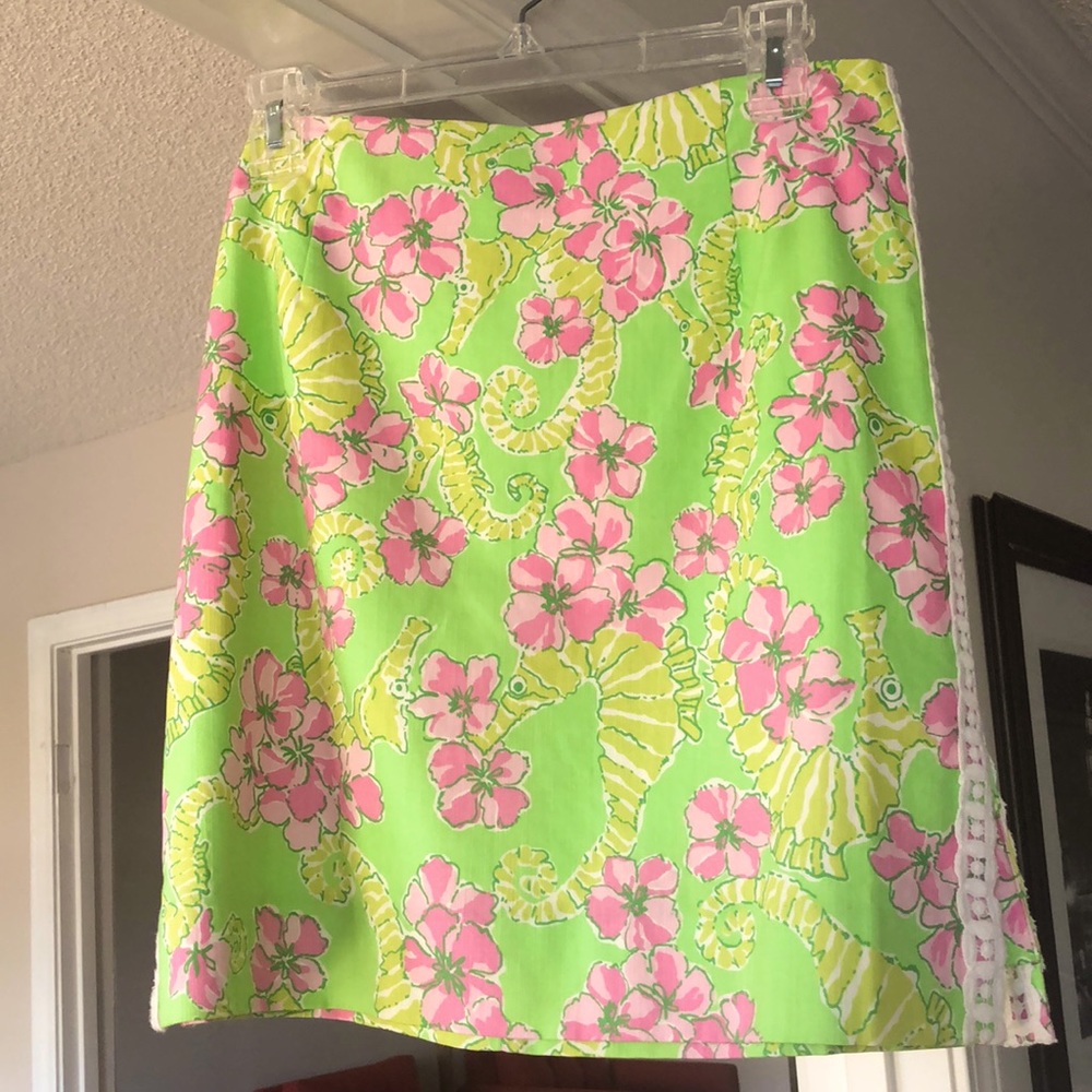 Lilly Pulitzer Originals Limeade Floaters Skirt